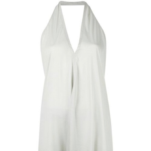Rick Owens Lilies draped halter tunic in blue grey dinge colorway, US4. - Picture 7 of 7
